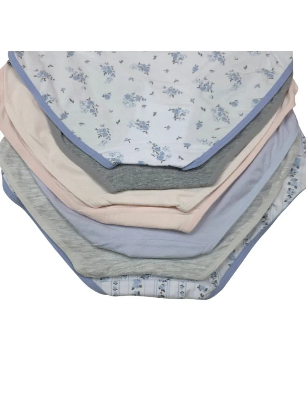 Laura Ashley Women’s 7-Pack Medium Tag-Free Panties Briefs Cotton Spandex